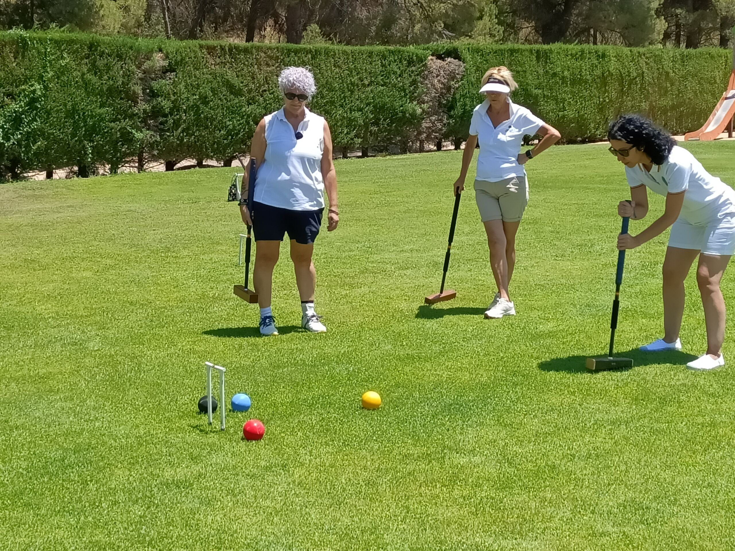 Cróquet en Golf las Pinaillas Club Golf las Pinaillas